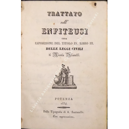Trattato sull'enfiteusi