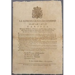La suprema giunta di governo La suprema giunta di governo