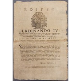 Editto Ferdinando IV