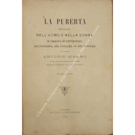 La pubertà studiata nell'uomo e nella donna