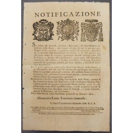 Notificazione Notificazione