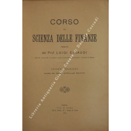 Corso di scienza della finanza Corso di scienza della finanza