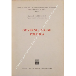 Governo, legge, politica