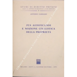 Jus aedificandi e nozione civilistica della proprietà