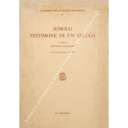 Jemolo testimone di un secolo Jemolo testimone di un secolo