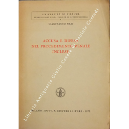 Accusa e difesa nel procedimento penale inglese