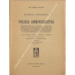 Nuova pratica di polizia amministrativa. Nuova pratica di polizia amministrativa.