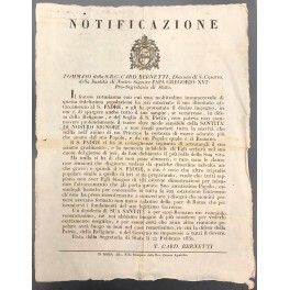 Notificazione Notificazione
