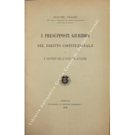 I presupposti giuridici del diritto costituzionale