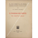 Il possesso dei diritti nel diritto romano