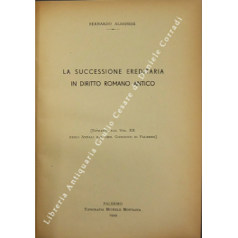 La successione ereditaria in diritto romano antico