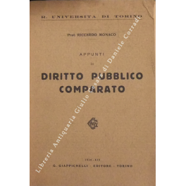 Appunti di diritto pubblico comparato