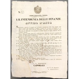 Avviso d'asta Avviso d'asta