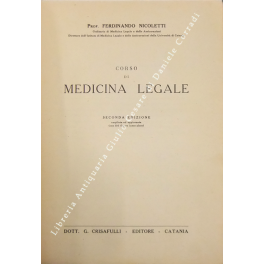 Corso di medicina legale