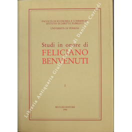 Studi in onore di Feliciano Benvenuti Studi in onore di Feliciano Benvenuti