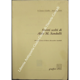 Scritti scelti di Aldo M. Sandulli