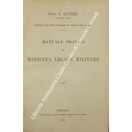 Manuale pratico di Medicina Legale Militare