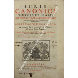 Juris Canonici theoria et praxis ad forum