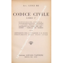 Codice civile. Libro delle successioni e donazioni