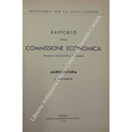 Rapporto della Commissione economica. 