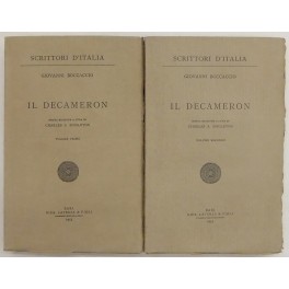Il Decameron. Nuova edizione a cura di Charles S. Singleton