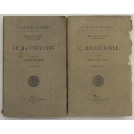 Le Maccheronee. A cura di Alessandro Luzio