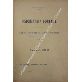 Psichiatria forense Psichiatria forense