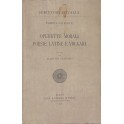 Operette morali poesie latine e volgari