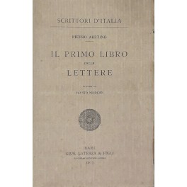 Il primo libro delle lettere. A cura di Fausto Nicolini