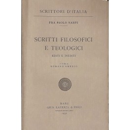 Scritti filosofici e teologici editi e inediti. A cura di Romano Amerio