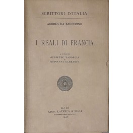 I Reali di Francia. A cura di Giuseppe Vandelli e Giovanni Gambarin