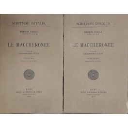 Le Maccheronee. A cura di Alessandro Luzio