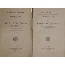 La scienza nuova seconda giusta l'edizione del 1744 La scienza nuova seconda giusta l'edizione del 1744