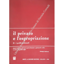 Il privato e l'epropriazione