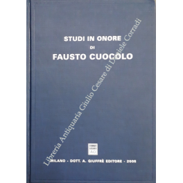 Studi in onore di Fausto Cuocolo Studi in onore di Fausto Cuocolo