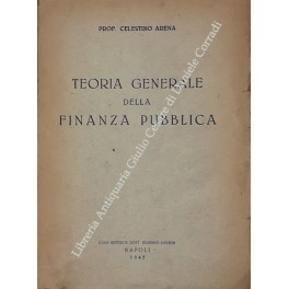 Corso di scienza delle finanze e diritto finanziario