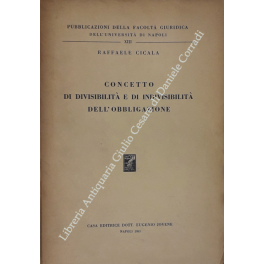 Concetto di divisibilità e di indivisibilità dell'obbligazione