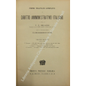Primo trattato completo di diritto amministrativo italiano. Vol. II, Parte I.