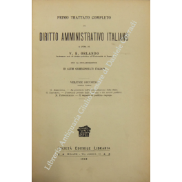 Primo trattato completo di diritto amministrativo italiano. Vol. II, Parte III