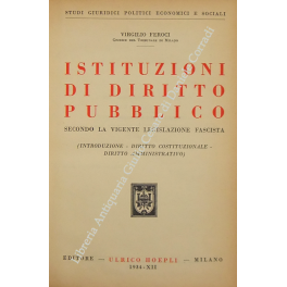 Istituzioni di diritto pubblico Istituzioni di diritto pubblico