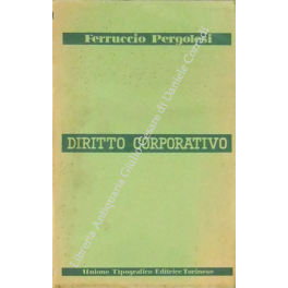 Istituzioni di diritto corporativo