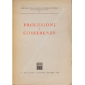 Prolusioni e conferenze