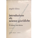 Introduzione alle scienze giuridiche. Parte prima