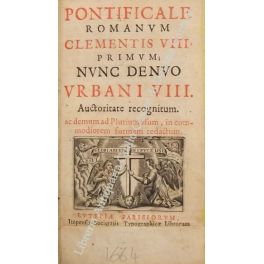 Pontificale romanum Clementis VIII