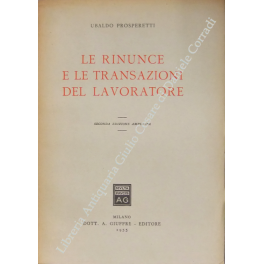 Le rinunce e le transazioni del lavoratore