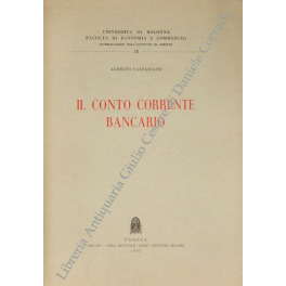 Il conto corrente bancario