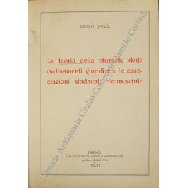 La teoria della pluralità degli ordinamenti giuridici