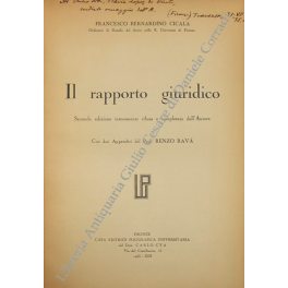 Il rapporto giuridico Il rapporto giuridico