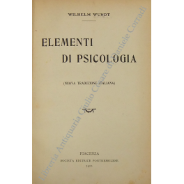 Elementi di psicologia (Nuova traduzione italiana)
