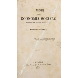 I principj della economia sociale esposti